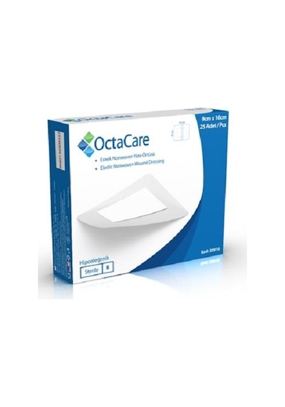 Octacare 20910 Steril Esnek Yara Örtüsü 9cm x 10cm 25 Adet