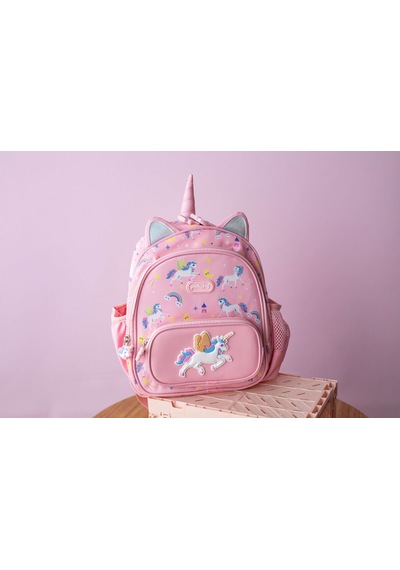 Packnjoy - Çocuk Sırt Çantası Small 2-4 Yaş - Golden Horn Pembe
