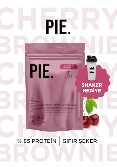 Pıe. Proteinli Öğün Tozu /vişne Ve Bisküvi Aromalı /vücut Ağırlığı Kontrolü İçin Diyetin Yerini Alan Gıda /20 Öğün Karışık