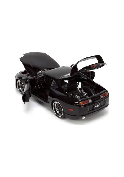 Jada Fast & Furious 1995 Supra Model Araba Siyah 1:24