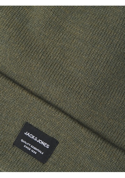 Jack&jones Addıtıonals Erkek Logo Detaylı Bere - Dna - 12092815 Dusty Olive