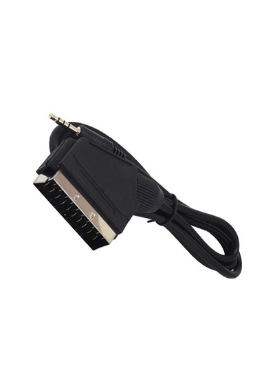 Uydu Alıcısı Kablo 3.5 Mm Stereo Erkek-scart Kablo 1.2 Metre Uzun