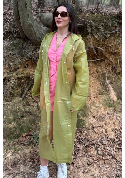 Mollycrush Unisex Su Rüzgar Geçirmez Katlanabilir Kapüşonlu Çıtçıt Düğmeli Eva Yeşil Yağmurluk Yeşil Mollycrush Unisex Su Rüzgar Geçirmez Katlanabilir Kapüşonlu Çıtçıt Düğmeli Eva Yeşil Yağmurluk Yeşil
