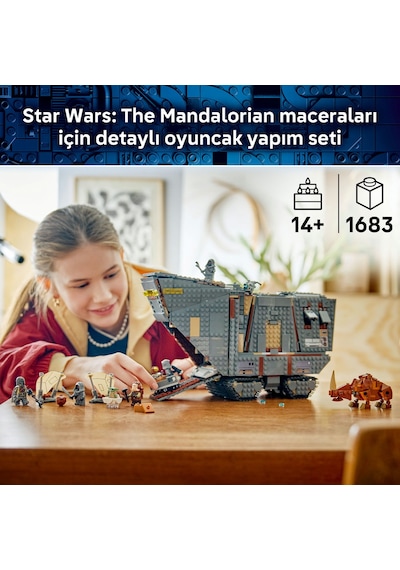 LEGO® Star Wars™ Gezegen Dışı Kum Taşıtı ve Mudhorn 75453 - 14 Yaş ve Üzeri için 7 Karakter İçeren Oyuncak Yapım Seti (1683 Parça)
