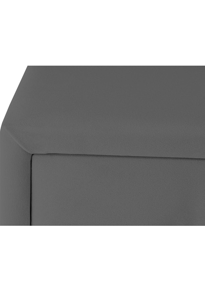 Doppia Linea Silver Iki Çekmeceli Gri Komodin- Kumaş Döşemeli Yatak Odası 2 Çekmeceli Komodin Modeli Doppia Linea Silver Iki Çekmeceli Gri Komodin- Kumaş Döşemeli Yatak Odası 2 Çekmeceli Komodin Modeli