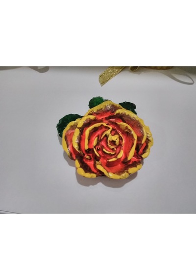 Çiçek Motifli Magnet 5 Cm 5.5cm