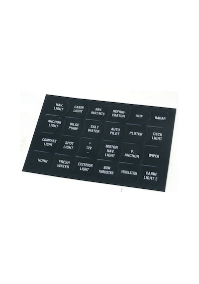 Lalizas Switch Paneller Sticker Seti 24 Parça