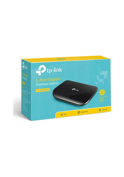 Tp-lınk Tl-sg1005d, 5 Port, Gigabit, Yönetilemez, Masaüstü Switch