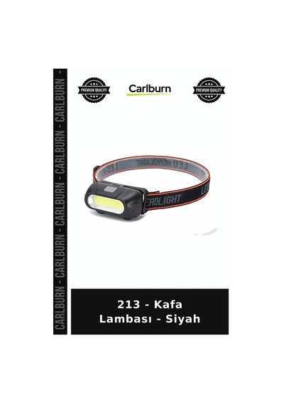 Özel Üretim Aydınlatma Kamp Outdoor El Feneri 213 - Kafa Lambası - Siyah Diğer