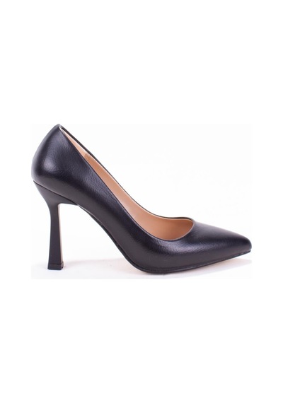 Dagoster Dza07-388451 Siyah Stiletto Topuklu Kadın Ayakkabı