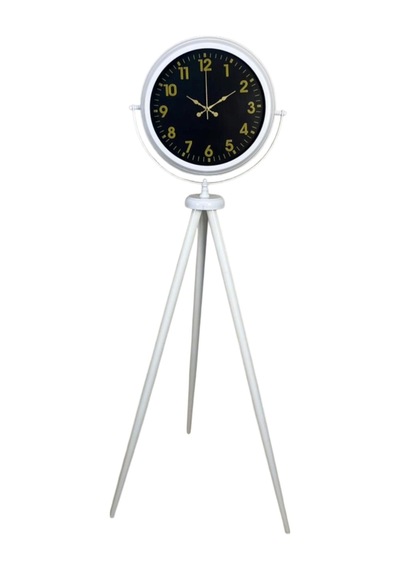 Royal Gold Rakamlı Beyaz Tripod Ayaklı Saat 11