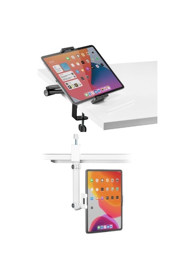 Masaüstü Kelepçeli Tablet Standı 4.7'' - 12.9'' Arası Tüm Tabletlerle Uyumlu 1