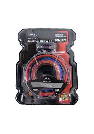 Bm Audio Boschmann Bm-8kit 8ga Amfi Kablo Seti
