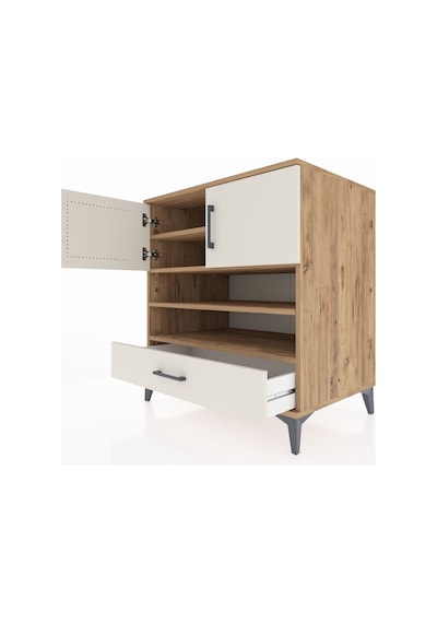 Kronos Şifonyer 4 Raflı Tek Çekmeceli 2 Kapaklı 88x59x96 Çam-aytaşı Atlas Çam Kronos Şifonyer 4 Raflı Tek Çekmeceli 2 Kapaklı 88x59x96 Çam-aytaşı Atlas Çam