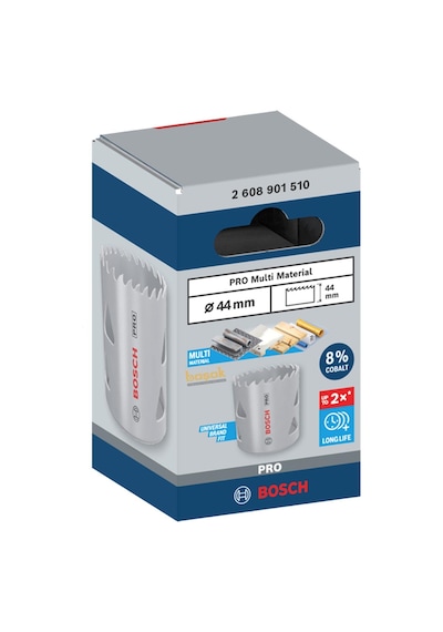 Bosch Pro 44 Mm Multi Vidalı Bi-metal Panç 2608901510