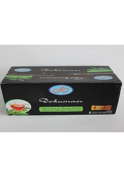 Dokumacı Gold Siyah Çay ve Bamya Çiçeği Karışımı Demlik Süzen Çay 167 x 30 G