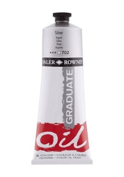 Graduate 200 ML Yağlı Boya 702 Silver