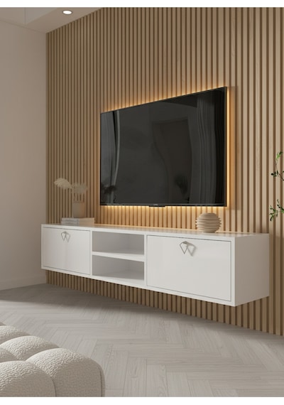 Resital Tv Ünitesi S1830-1 Beyaz Beyaz