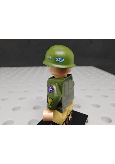 W-047 Ww2 Military Yapı Oyuncakları Asker Figür Us Army General Patton Mjq226