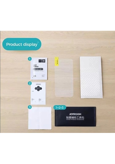 Joyroom Apple Uyumlu iPhone 14 13 Pro Hd Temperli Cam Ekran Koruyucu