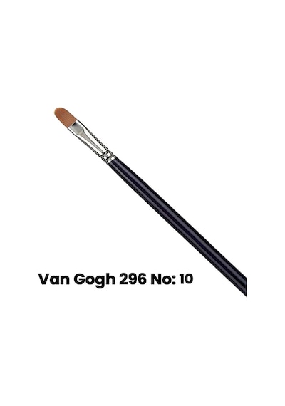 Van Gogh 296 Seri Sentetik Kedi Dili Fırça No 10