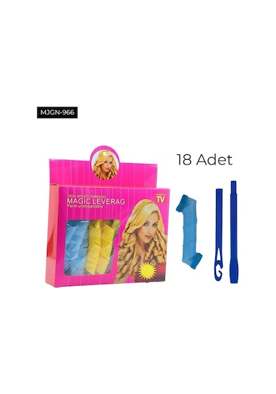 Kancalı Saç Şekillendirici Bigudi Set