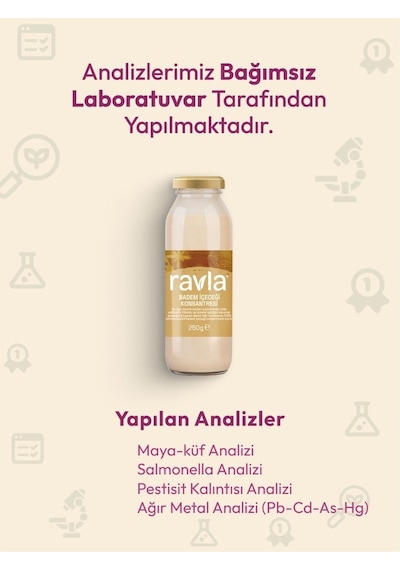 Ravla Badem İçeceği Konsantresi - 250g