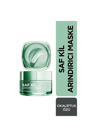 Saf Kil Arındırıcı Maske, 50 Ml