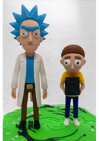 Rick And Morty 3d Figür