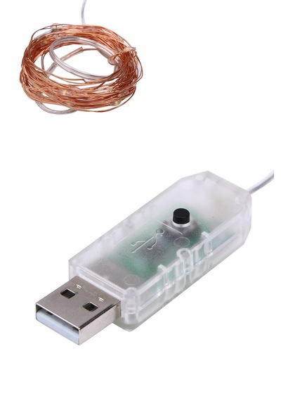 Yılbaşı Ve Özel Konsept Dekorasyon 5 Mt Usb Bağlantılı Led Işık 5332 .