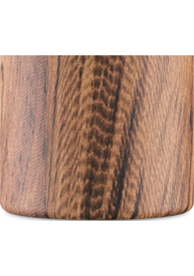 Travel Tumbler Sequoia Wood Paslanmaz Çelik Termos Bardak 350 Ml Kahverengi