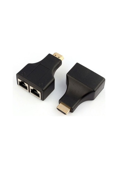 Hdmi Uzatma 30 M Hdmi Extender Rj45 Cat5 Cat6 Hdmi Ekleme Uzatma