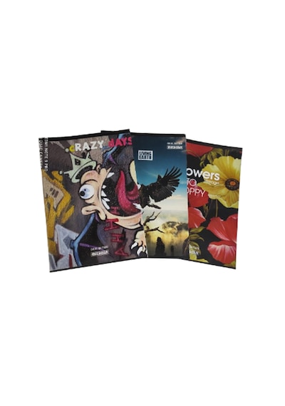 Defter 100 Sayfa Dikişli Karton Kapak A4 Defter . 3 Adet
