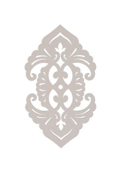Motifpiyer Dekoratif Tavan Çitası-210-Köşeli-56x90- Orta Göbek
