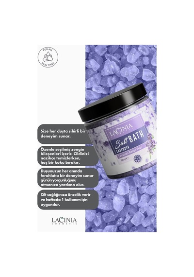 Banyo Tuzu Lavender 200g Diğer