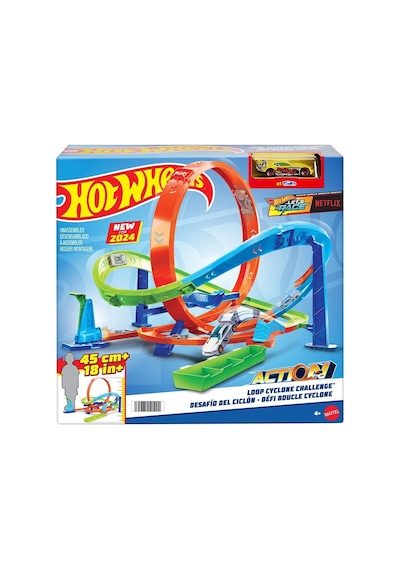 Htk16 Hot Wheels Bumerang Çemberli Yarış Pisti Belirtilmemiş