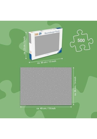 164462 500 Parça Puzzle Çiçek Yansıma, Çok Renkli