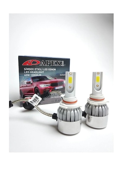 Apexi Yüksek Kalite H8 Beyaz Led Xenon Far Ampulü Şimşek Etkili