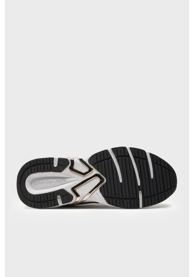 Calvin Klein Kadın Ayakkabı Yw0yw01381 0gn Siyah-gümüş Gümüş - Siyah