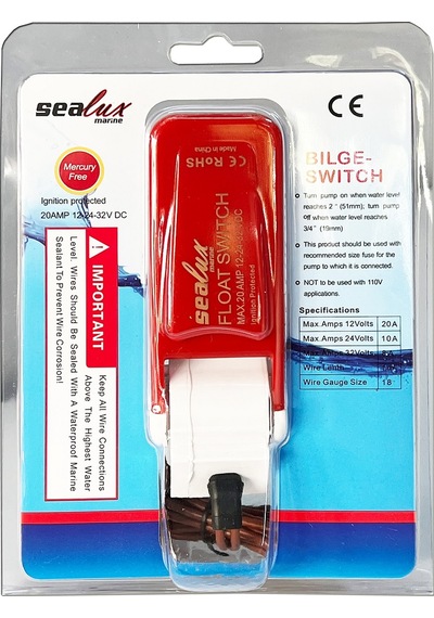 Sealux Sintine Otomatiği Sintine Flatörü Sintine Şamandıra 12-24V