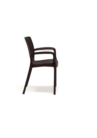6 Adet Rattan Lüx Kahve Sandalye / Balkon-bahçe-teras Kahverengi 6 Adet Rattan Lüx Kahve Sandalye / Balkon-bahçe-teras Kahverengi