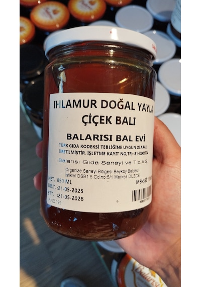 Doğal Ihlamur Balı 850g Aromatik Bal
