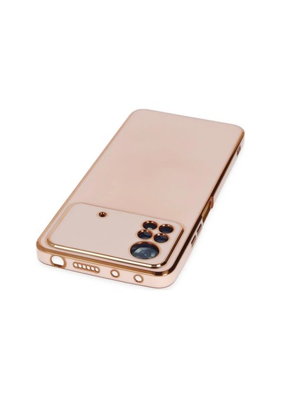 Xiaomi Poco X4 Pro 5g Kılıf Volet Silikon - Pembe 0.2M-Çok Renkli