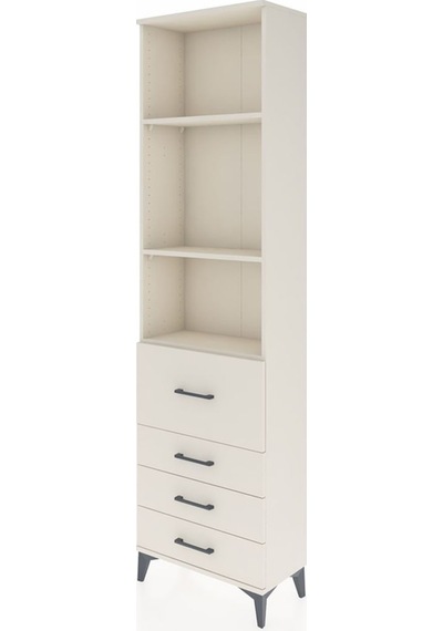 Arges Dolap 3 Raflı 4 Çekmeceli 60x30x221 Aytaşı-aytaşı Aytaşı