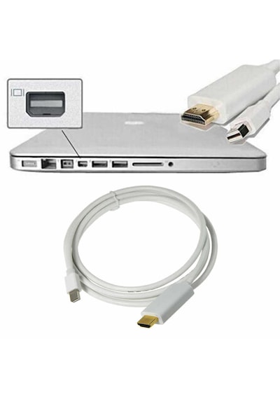 1.8m 4k 60hz Mini Displayport Thunderbolt To Hdmi Kablo