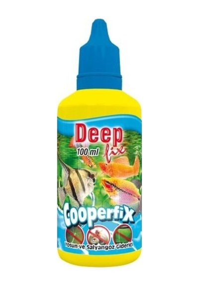 Deep Fix Cooperfix Akvaryum Yosun ve Salyangoz Gideri 50 ML.