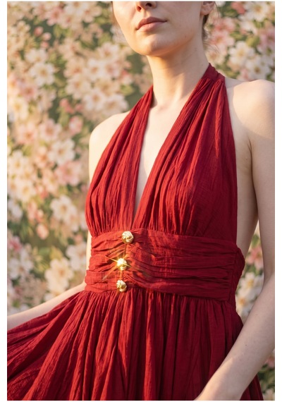 Fashion Cocktail Marilyn Monroe Boyundan Bağlamalı Halter Yaka Sırt Dekolteli Sırt Açık Beli Lastikli Çan Etek Dalgalı Kloş Etek Yazlık Tatil Elbise Kırmızı Fashion Cocktail Marilyn Monroe Boyundan Bağlamalı Halter Yaka Sırt Dekolteli Sırt Açık Beli Lastikli Çan Etek Dalgalı Kloş Etek Yazlık Tatil Elbise Kırmızı