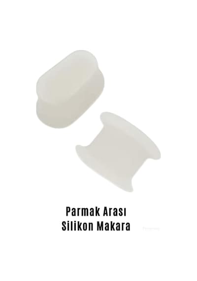 Ayak Parmak Arası Silikon Makara Small ( 34-37 ) 2'li