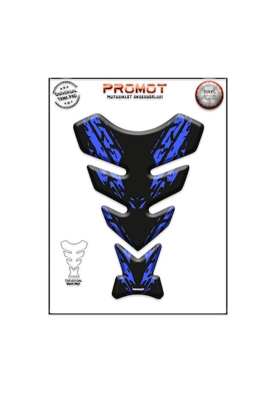 Universal Motosiklet Tank Pad 3d Sticker 0324 Diğer