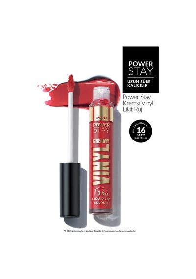 Power Stay Kremsi Vinyl Likit Ruj - Rose Rule 0